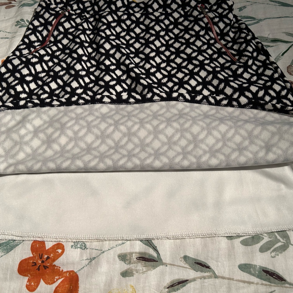 Le Lis Women's A-Line Skirt W/Zip Pockets Size L - Picture 7 of 9